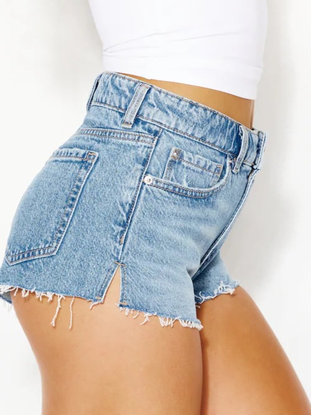Garage high rise cheeky shorts